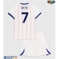 Otroški Nogometni dresi Chelsea Pedro Neto #7 Tretji 2026-27 Kratek Rokav (+ Kratke hlače)